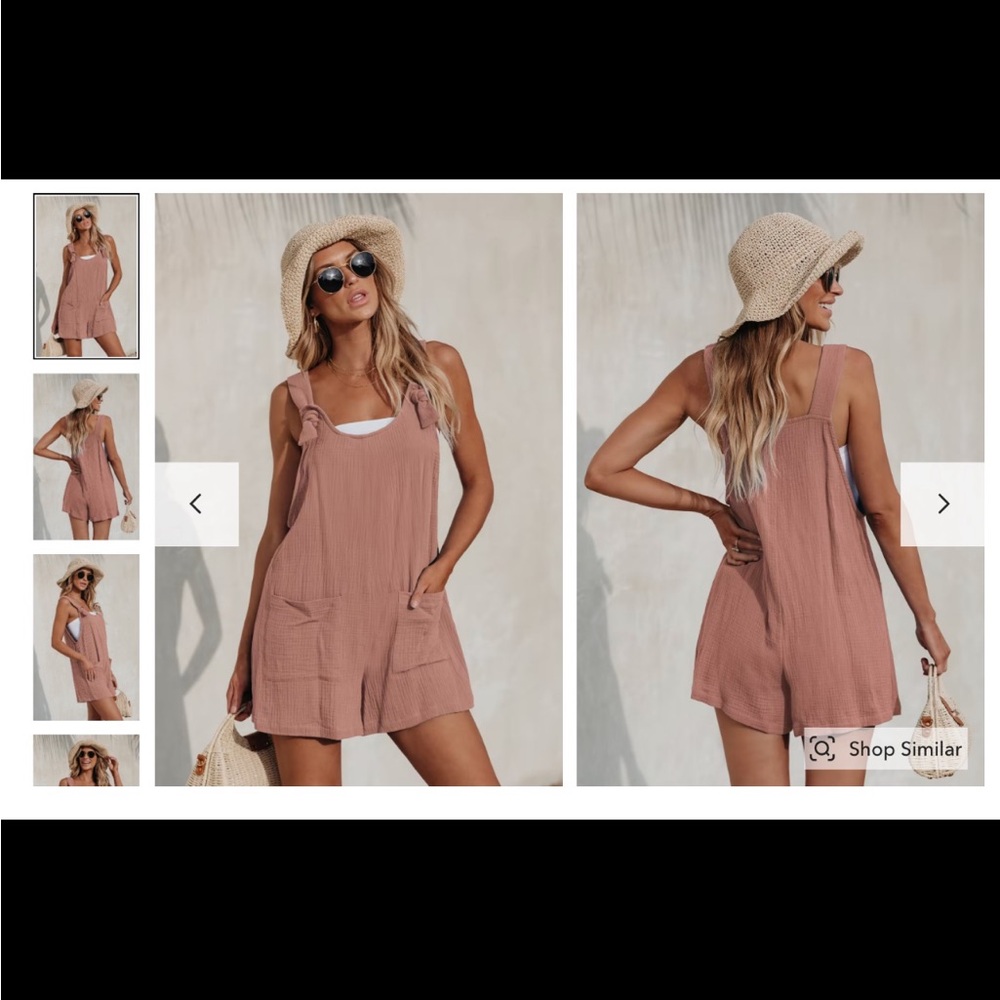 sleeveless romper